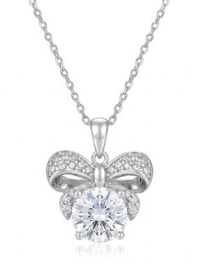 Bow Ring with Round Gemstone - Charmed Aroma